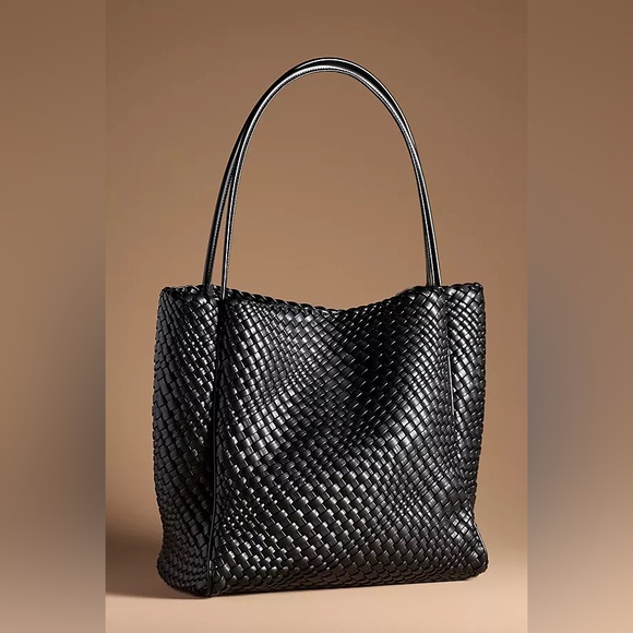 Anthropologie Handbags - Anthropologie THE HOLLACE TOTE: WOVEN EDITION
Style No.  89113799 Black